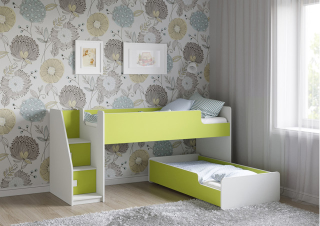 Детская выкатная кровать Легенда К402.41 в Тобольске